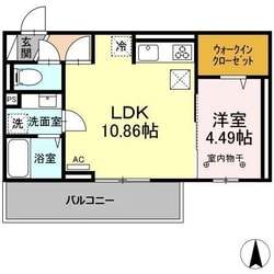 D-roomアスキムの物件間取画像